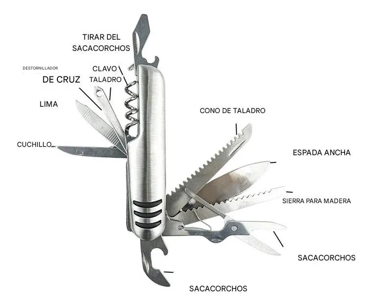 Navaja Herramienta Multifuncional 11-1 C