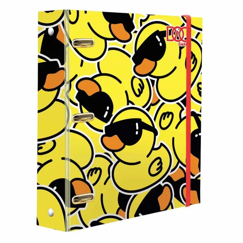 Carpeta con Argolla Tamaño Carta con 100 Hojas Patos Diseños Surtidos Smarty Doo