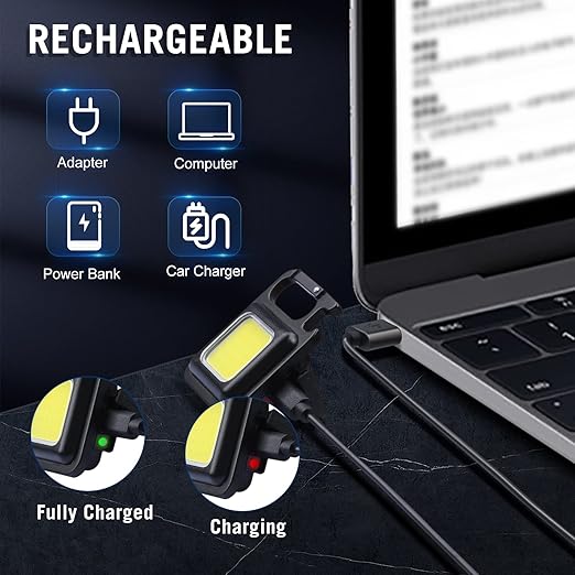 Linterna LED recargable