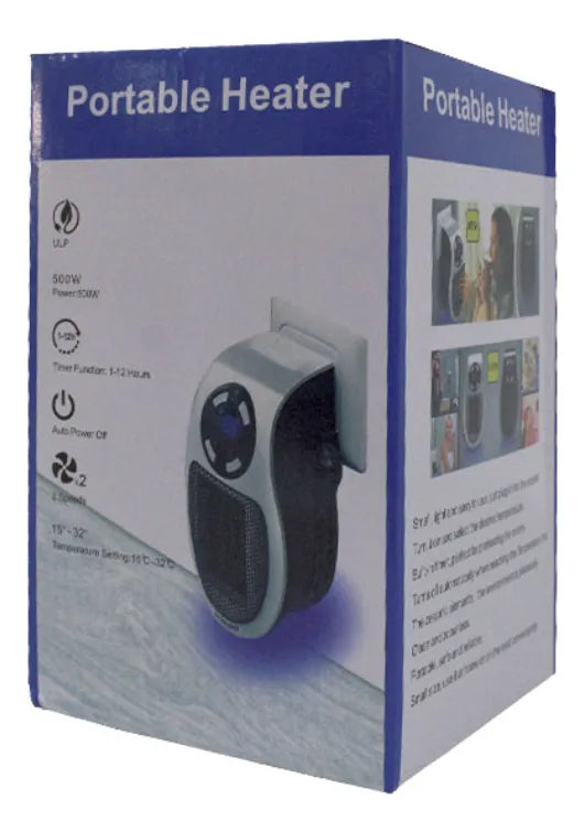 Calentador De Aire Eléctrico De 500w Enc