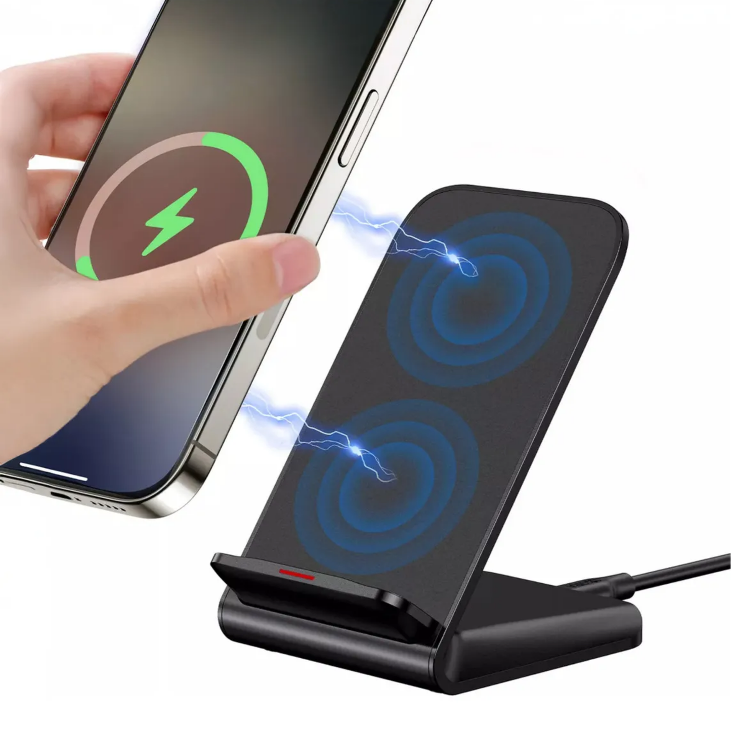 Cargador Inalambrico QI Carga Rapida