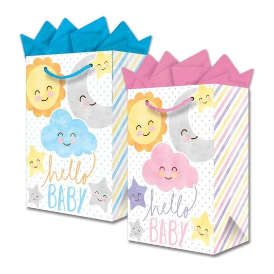 Bolsa de Cartón Mediana de 20 x 29 x 11 cm Bebes Granmark