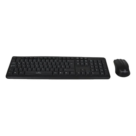 Juego de Teclado con Mouse USB Negro Antiderrames Perfect Choice