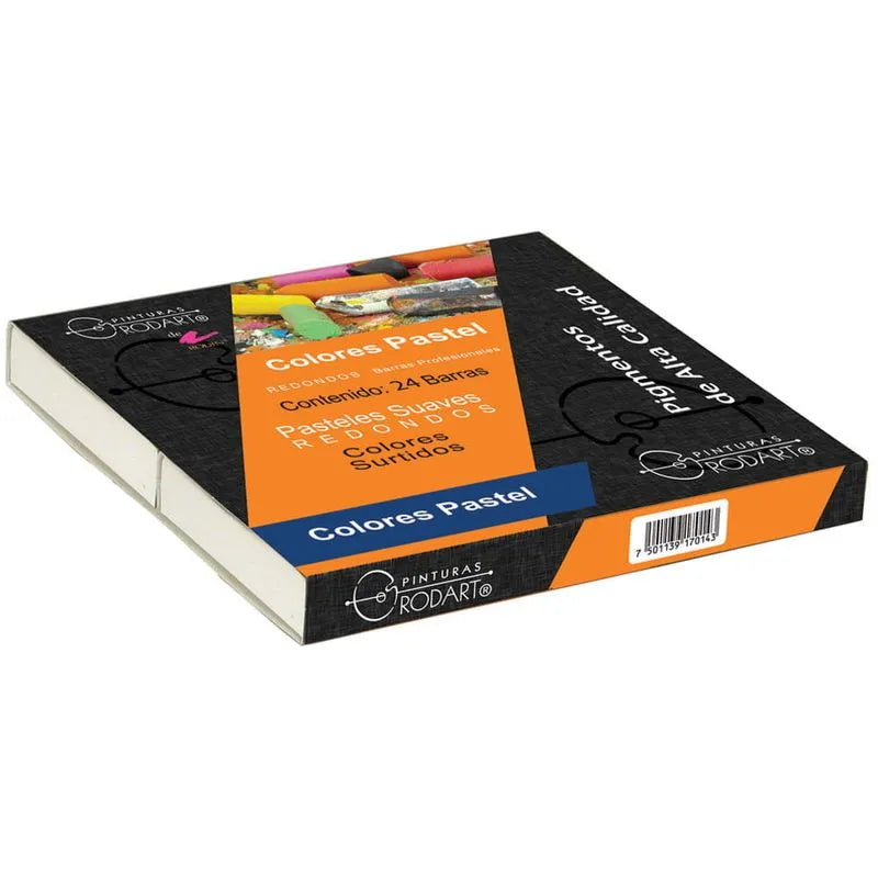Barras de Colores Pastel Caja con 24 Piezas Rodart