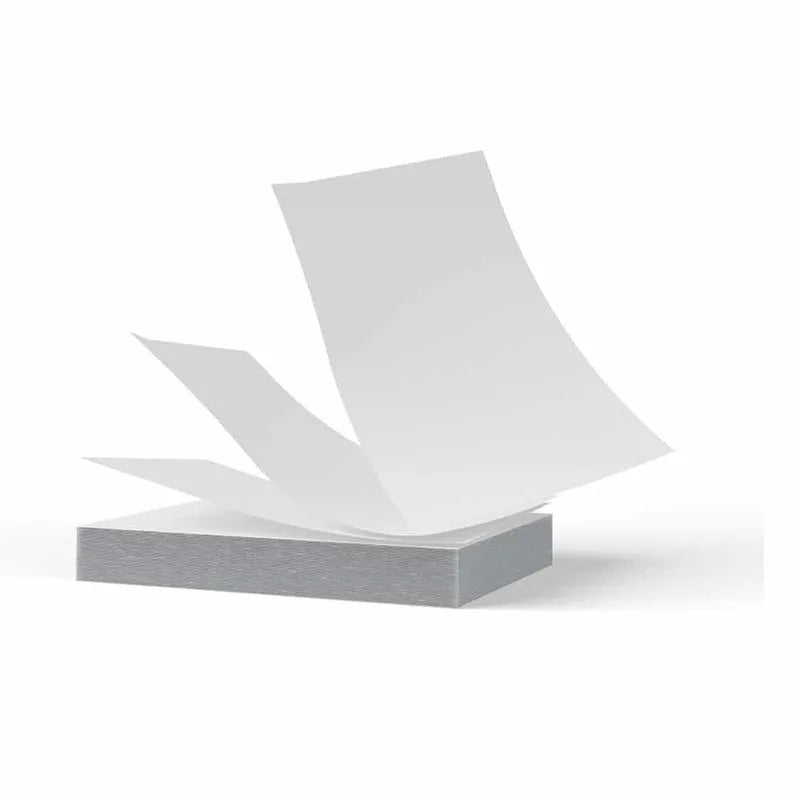 Papel Opalina Tamaño Carta Blanco con 100 hojas