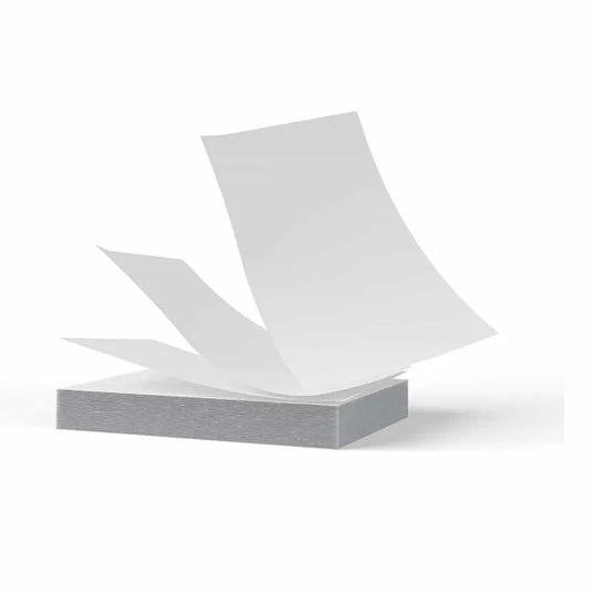 Papel Opalina Tamaño Carta Blanco con 100 hojas