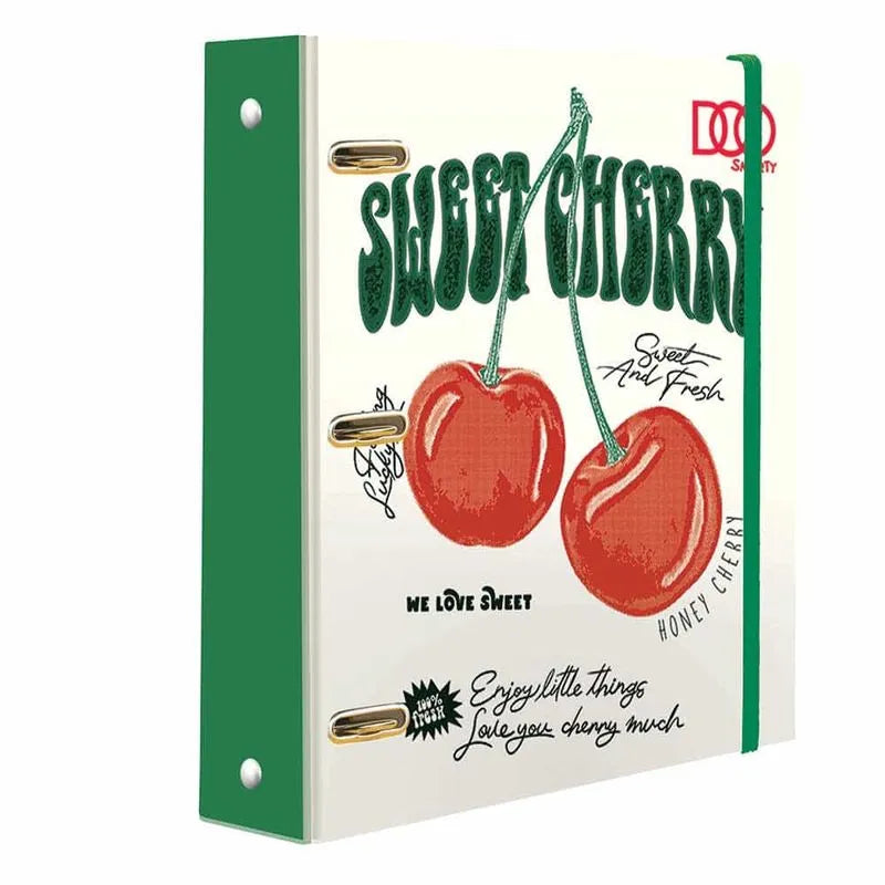 Carpeta con Argolla Tamaño Carta con 100 Hojas Cherry Diseños Surtidos Smarty Doo