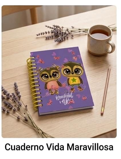 LIBRETA MINI PASTA DURA💕✨