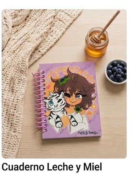 LIBRETA MINI PASTA DURA💕✨