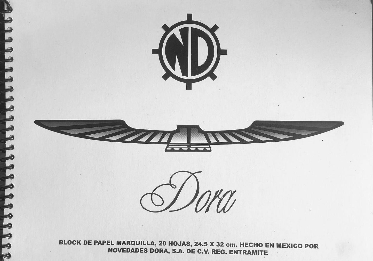 BLOCK PAPEL MARQUILLA 20 HOJAS 24.5 X 32 CM