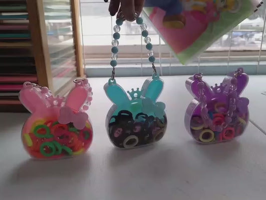 💕✨ESTUCHE DE LIGUITAS EN FORMA DE CONEJO 🐰🐰🐰💗💖💥